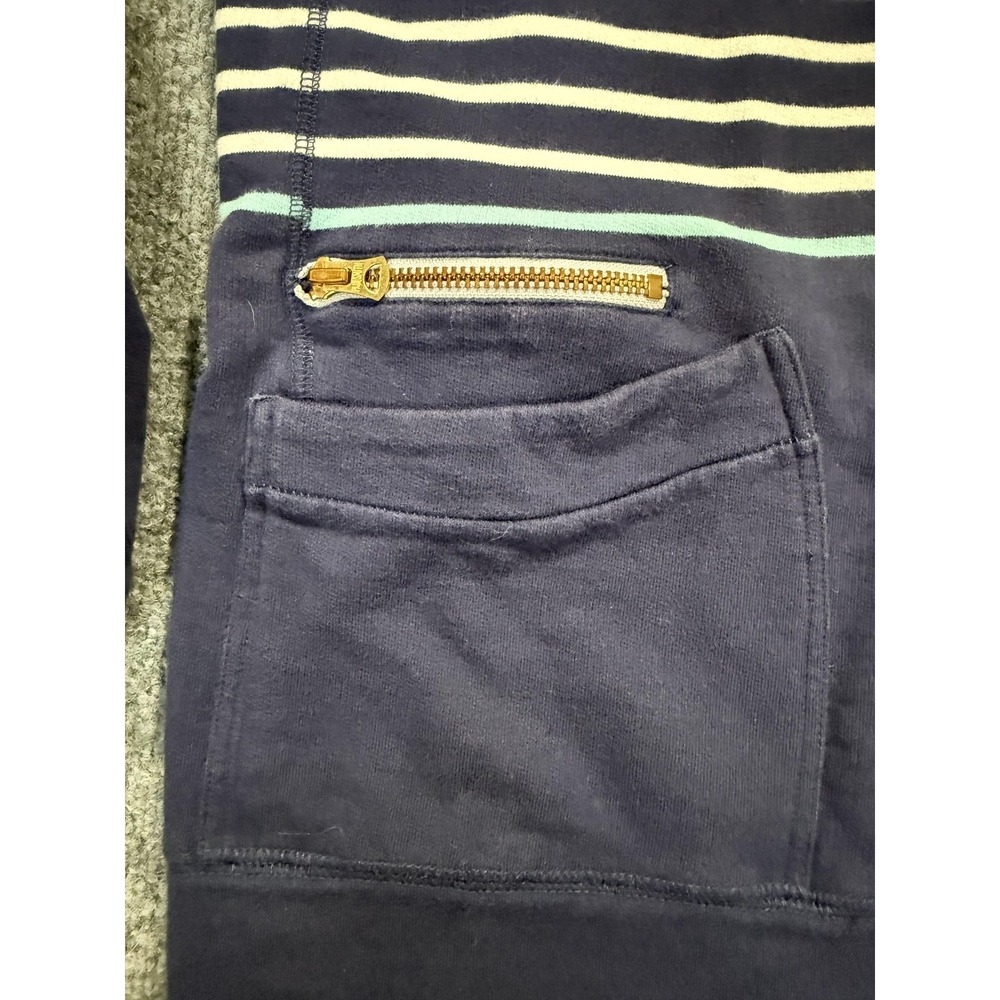 Paul Smith Sweater Mens Large Blue Striped Snap Cardigan Pockets Cotton - Picture 9 of 12